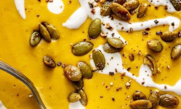 Glutensiz ve Sütsüz Kabocha Köri Kaju Çorbası Tarifi