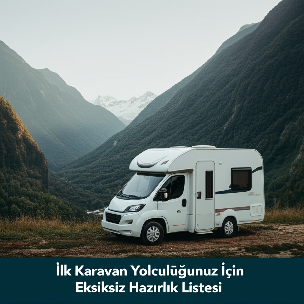 İlk Karavan Yolculuğunuz İçin Eksiksiz Hazırlık Listesi