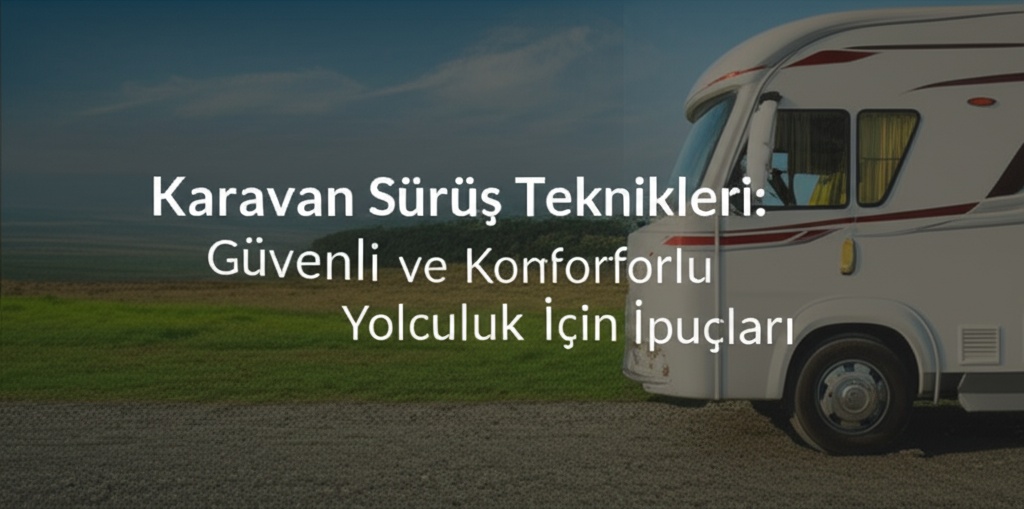 Karavan Sürüş Teknikleri: Güvenli ve Konforlu Yolculuk İçin İpuçları