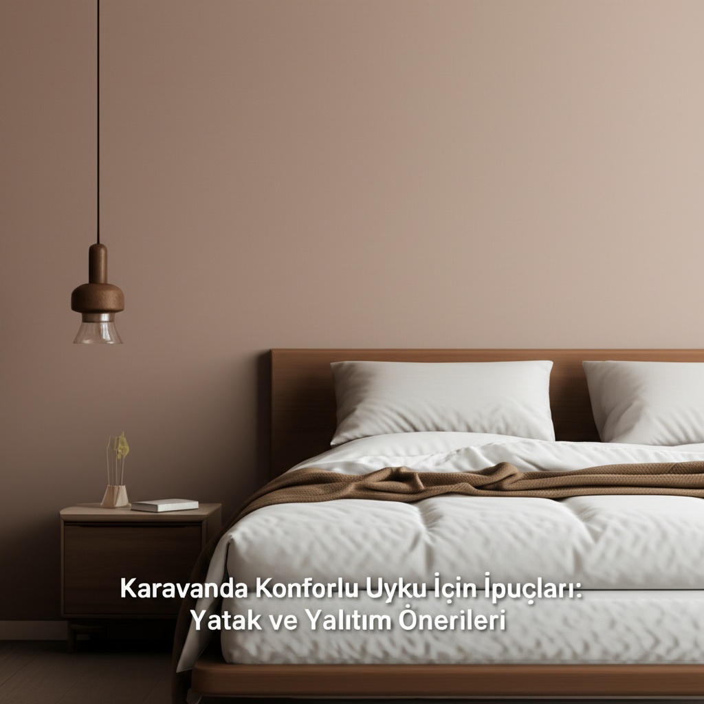 Karavanda Konforlu Uyku İçin İpuçları: Yatak ve Yalıtım Önerileri