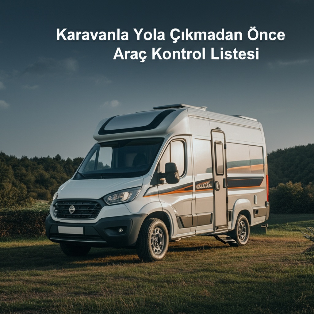 Karavanla Yola Çıkmadan Önce Araç Kontrol Listesi