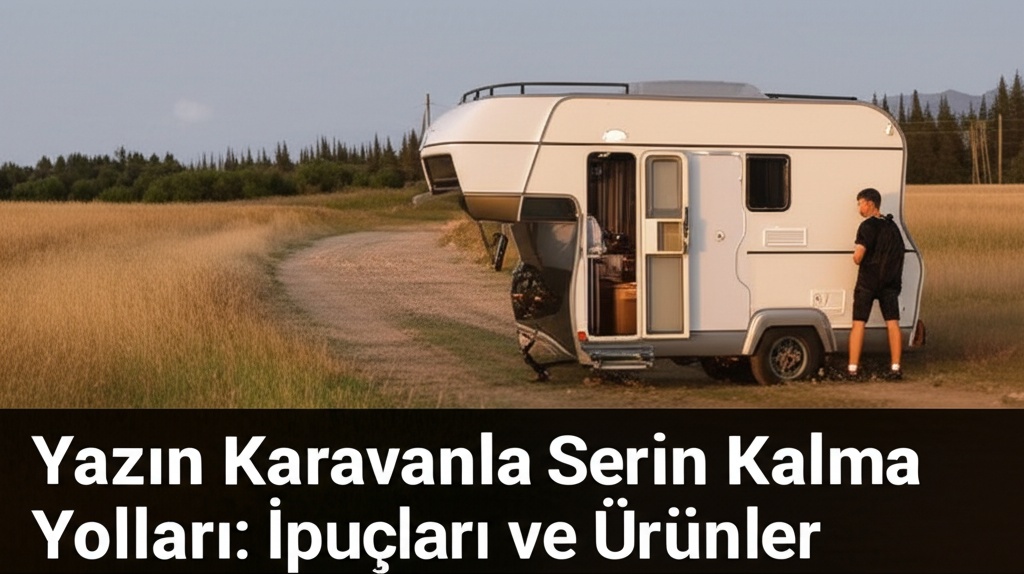 Yazın Karavanla Serin Kalma Yolları: İpuçları ve Ürünler